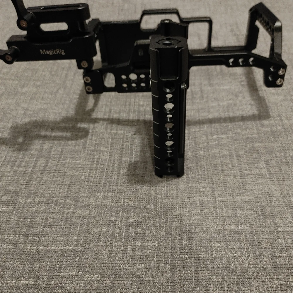 MAGICRIG BMPCC 4K /6K Cage with NATO Handle + T5 SSD Card Mount Clamp
